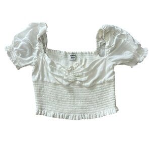 Sunday Best Aritzia White Sinatra Blouse 🤍💋